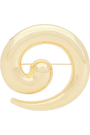 8 Other Reasons Broche swirl en color oro metálico talla all en - Metallic Gold. Talla all.