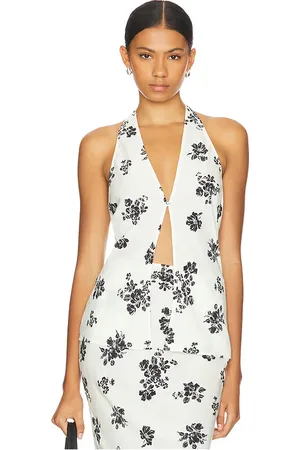 House of Harlow X revolve jinx top en color negro talla L en - Black. Talla L (también en S, XS, XXS).
