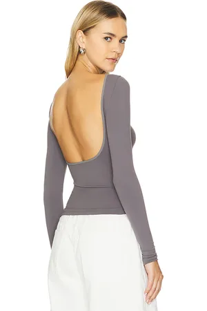 Free People Manga larga intimately fp en color gris talla L/XL en - Grey. Talla L/XL (también en M/L).