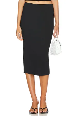 House of Harlow Falda midi beda en color talla L en - Black. Talla L (también en M, S, XL, XS).