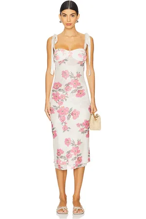 Free People Vestido intimately fp got slam en color ivory,pink talla L en - Ivory,Pink. Talla L (también en XL).