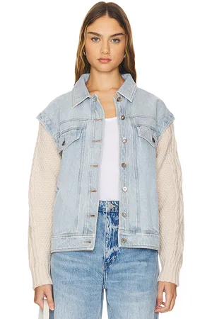 heartLoom Chaqueta laney en color denim claro talla M en - Denim-Light. Talla M (también en S, XL, XS).