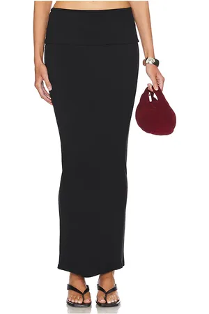 AFRM Falda esin en color talla 1X en - Black. Talla 1X (también en 2X, 3X, XL).