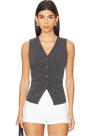 heartLoom Chaleco celina en color gris talla S en - Grey. Talla S (también en XS).