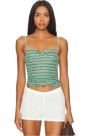 Free People Camisola new love en color azul cerceta talla L en - Teal. Talla L (también en M, XL, XS).