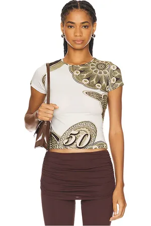 Miaou Camiseta mini en color marrón talla S en - Brown. Talla S (también en XS, XXS).
