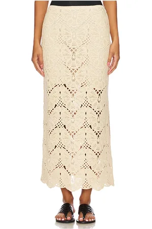 By Malene Birger Falda cantala en color taupe talla M en - Taupe. Talla M (también en S).