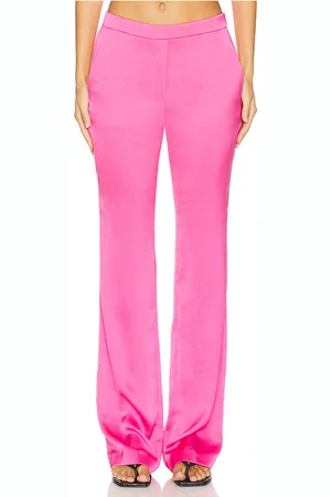 THEORY Pantalón slim pull on en color rosado talla 10 en - Pink. Talla 10 (también en 8).