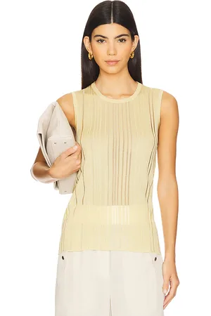 Helmut Lang Top espalda descubierta en color amarillo limon talla L en - Lemon. Talla L (también en M).