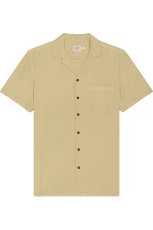 Faherty Camisa getaway en color marrón talla M en - Brown. Talla M (también en S).
