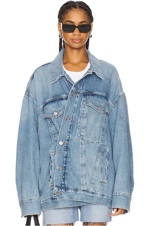 AGOLDE Chaqueta reelaborada wayne en color denim-medium talla L en - Denim-Medium. Talla L (también en M, S, XS).