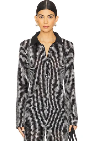 RAG&BONE Gigi polo en color negro talla XL en - Black. Talla XL (también en L, XS).