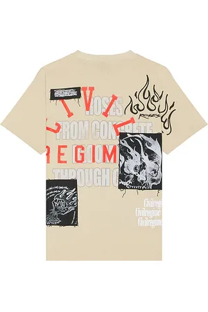 Civil Regime Camiseta en color bronce metálico talla L en - Metallic Bronze. Talla L (también en M, S).