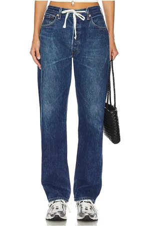 aligrace Pierna ancha baggy drawstring customs en color denim-dark talla 24 en - Denim-Dark. Talla 24 (también en 25, 26, 27, 33