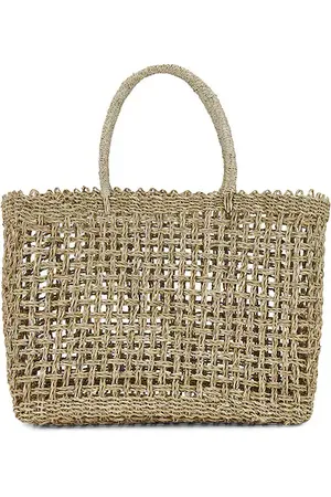 Casa Clara Bolso beach party en color neutral talla all en - Neutral. Talla all.