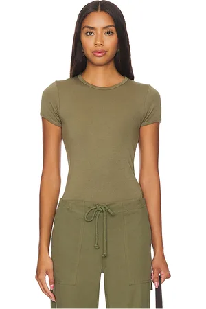 Donni. Camiseta tirantes baby baby en color talla S en - Olive. Talla S (también en XS, XXS).