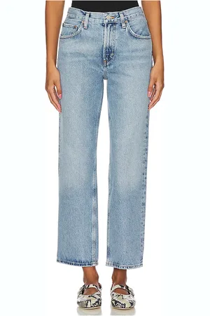 AGOLDE Cintura media vintage recta valen en color denim claro talla 24 en - Denim-Light. Talla 24 (también en 27, 28, 29, 32).