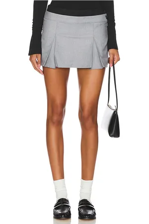 ALL THE WAYS Minifalda reiko en color talla L en - Grey. Talla L (también en M, S, XS).