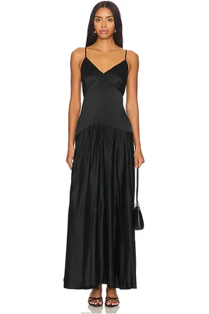 CAMI Vestido largo jennelyn en color talla 0 en - Black. Talla 0 (también en 4).
