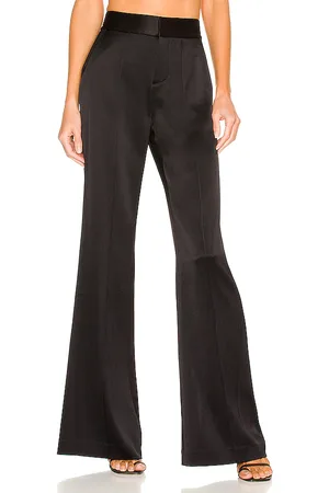 ALICE+OLIVIA Pantalón dylan en color talla 12 en - Black. Talla 12 (también en 14).
