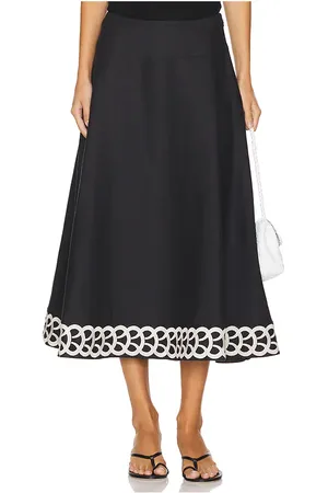 By Malene Birger Faldas leonne en color talla 34 en - Black. Talla 34 (también en 36).