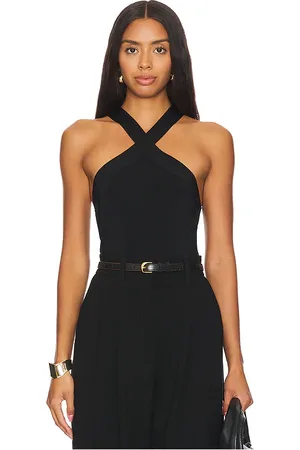 ANINE BING Brea top en color talla L en - Black. Talla L (también en M, S, XS).