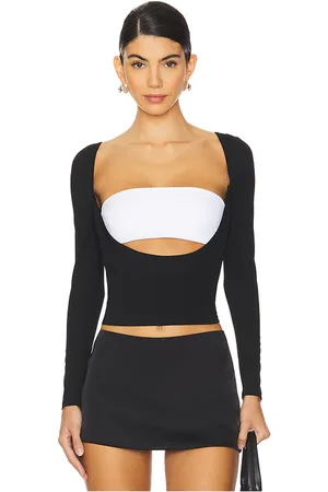 ALL THE WAYS Rocco cut out top en color talla L en - Black. Talla L (también en M, S, XL, XS).