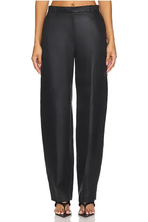 Alexander Wang Pantalón con trabillas mainline slit back balloon en color talla 10 en - Black. Talla 10 (también en 12, 4