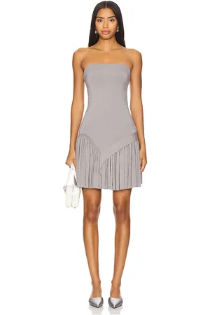 Belle Minivestido lucile en color gris talla S en - Grey. Talla S (también en XS).