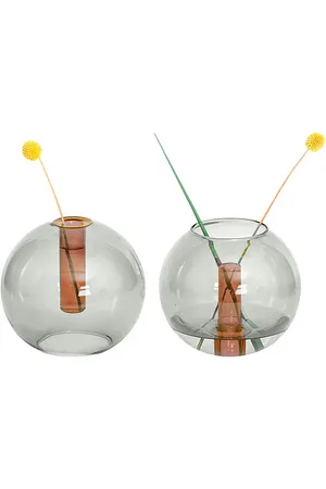 Block Design Florero medium bubble vase en color gris talla all en - Grey. Talla all.