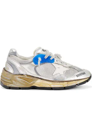 Golden Goose Zapatilla deportiva running dad en color plateado metálico talla 35 en - Metallic Silver. Talla 35 (también e