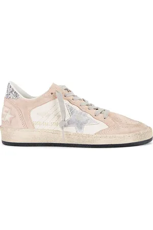 Golden Goose Zapatilla deportiva ball star en color rubor talla 35 en Nougat White & Silver - Blush. Talla 35 (también en 36, 38, 40, 4