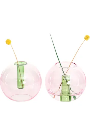 Block Design Florero medium bubble vase en color rosado talla all en - Pink. Talla all.
