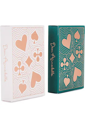 Dear Annabelle Jugando a las cartas lady luck playing cards en color verde talla all en N/A - Green. Talla all.