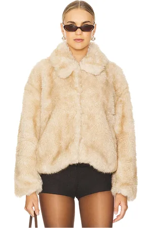 Bardot Chaqueta sarissa en color bronce talla 4 en - Tan. Talla 4 (también en 10, 6, 8).