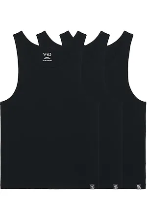 WAO 3 paquetes the relaxed tank: en color talla M en - Black. Talla M (también en S).