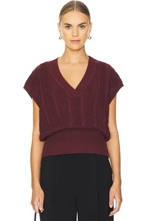 REMAIN Chaleco en color burgundy talla 32 en - Burgundy. Talla 32 (también en 34, 36).