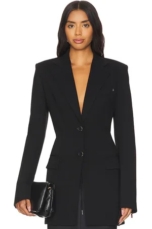 Helmut Lang Blazer entallado en color talla 0 en - Black. Talla 0 (también en 10, 4).