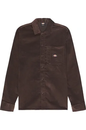 Dickies Camisa en color marrón talla M en - Brown. Talla M (también en S).
