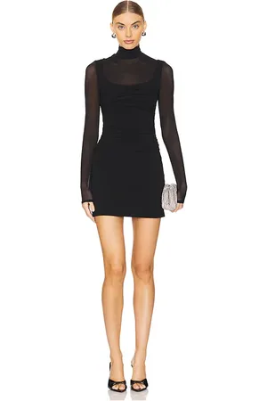 Cinq A Sept Vestido beren en color talla 10 en - Black. Talla 10 (también en 6, 8).