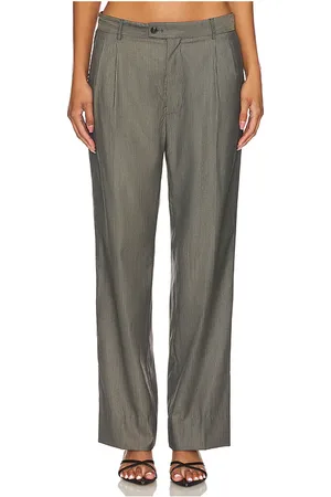 APRÈS Pantalón tailored en color taupe talla L en - Taupe. Talla L (también en S).