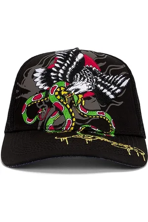 ED HARDY Sombrero embroidered en color talla all en - Black. Talla all.