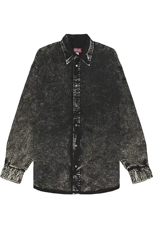 Diesel Camisa en color talla 46 en - Black. Talla 46 (también en 50, 52).
