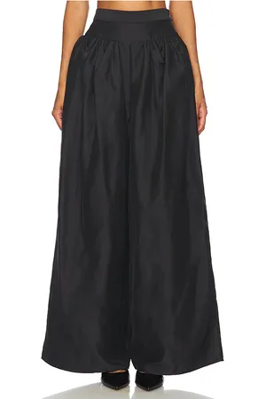 ET OCHS Pantalón de tafetán nyla en color talla 2 en - Black. Talla 2 (también en 4, 6, 8).