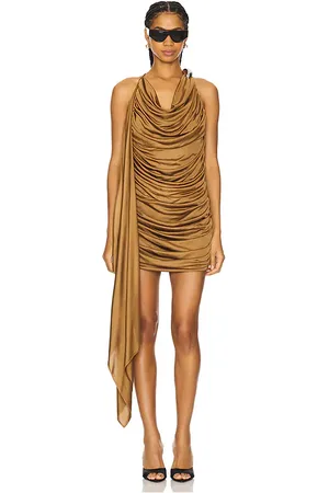 GIUSEPPE DI MORABITO Vestido en color bronce talla 38 en - Tan. Talla 38 (también en 40, 42, 46).