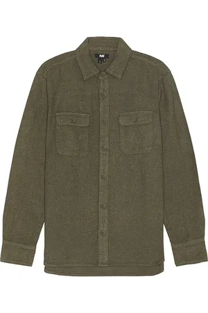 Paige Camisa wilbur en color verde talla L en - Green. Talla L (también en S).