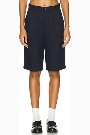 WAO The pleated short en color negro talla 28 en - Black. Talla 28 (también en 30, 32, 34).