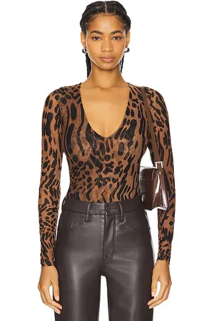 GOOD AMERICAN Body rejilla en color marrón talla XS en - Brown. Talla XS (también en XXXXL/4X).