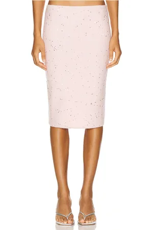 DANIELLE GUIZIO Falda miki en color rosado talla M en - Pink. Talla M (también en S).