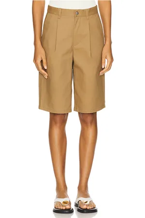 WAO The pleated short en color gris talla 26 en - Grey. Talla 26 (también en 28, 30, 32, 34).